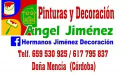 Pinturas y Decoración Ángel Jiménez Colaborador Club Deportivo Atletico Menciano