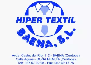 Patrocinador Club Deportivo Atletico Menciano: Hipertextil Baena