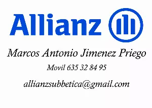 Patrocinador Club Deportivo Atletico Menciano: Allianz Marcos Antonio Jimenez Priego